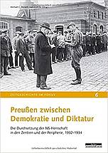Buchcover: Preußen zwischen Demokratie und Diktatur