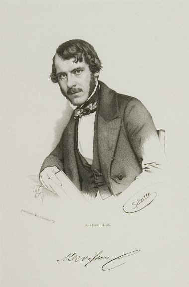 Lithographie: Gustav Mevissen